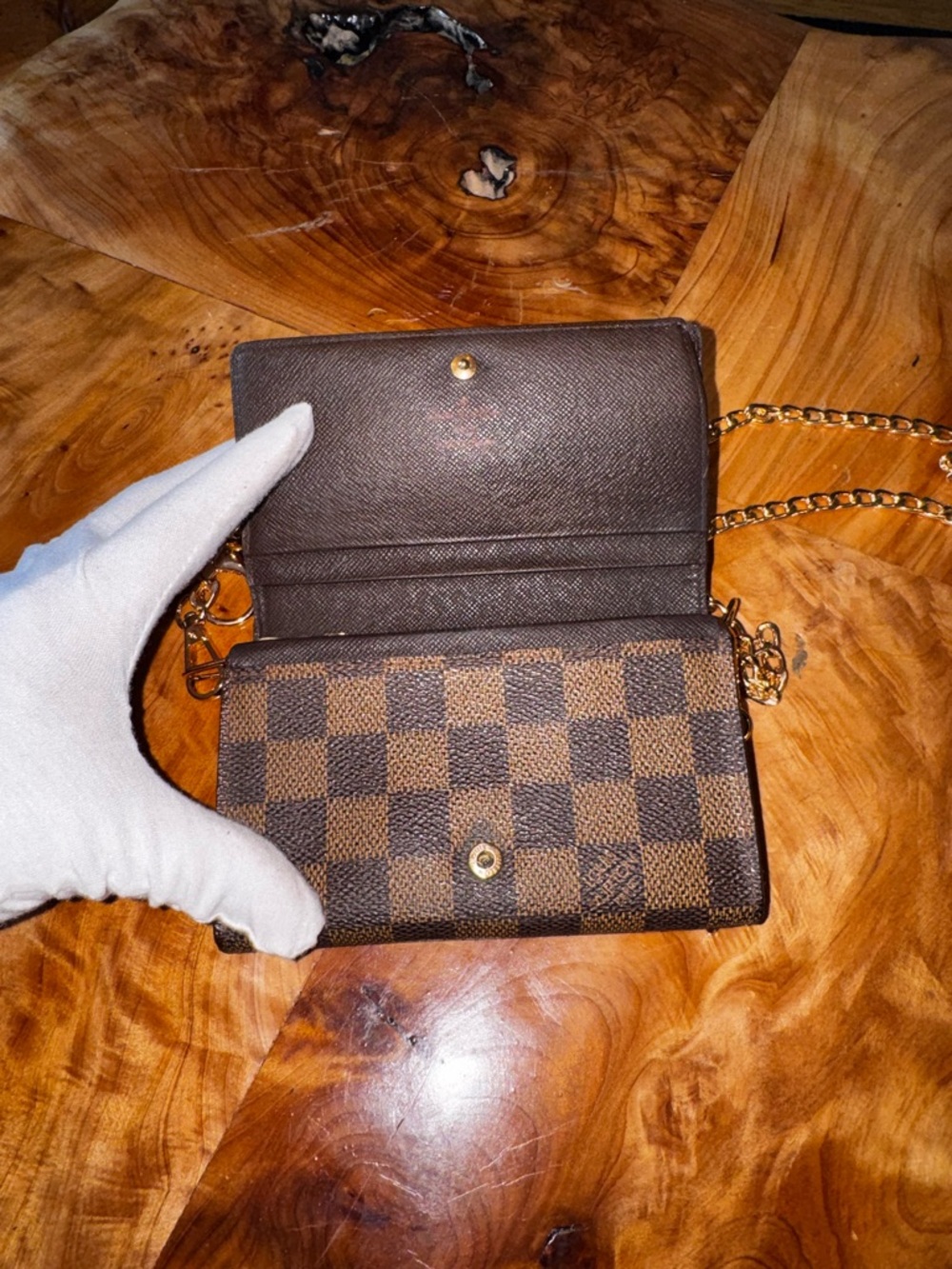 Damier Ebene Porte-Monnaie
Billets Trésor Wallet converted vintage - Picture 17 of 17